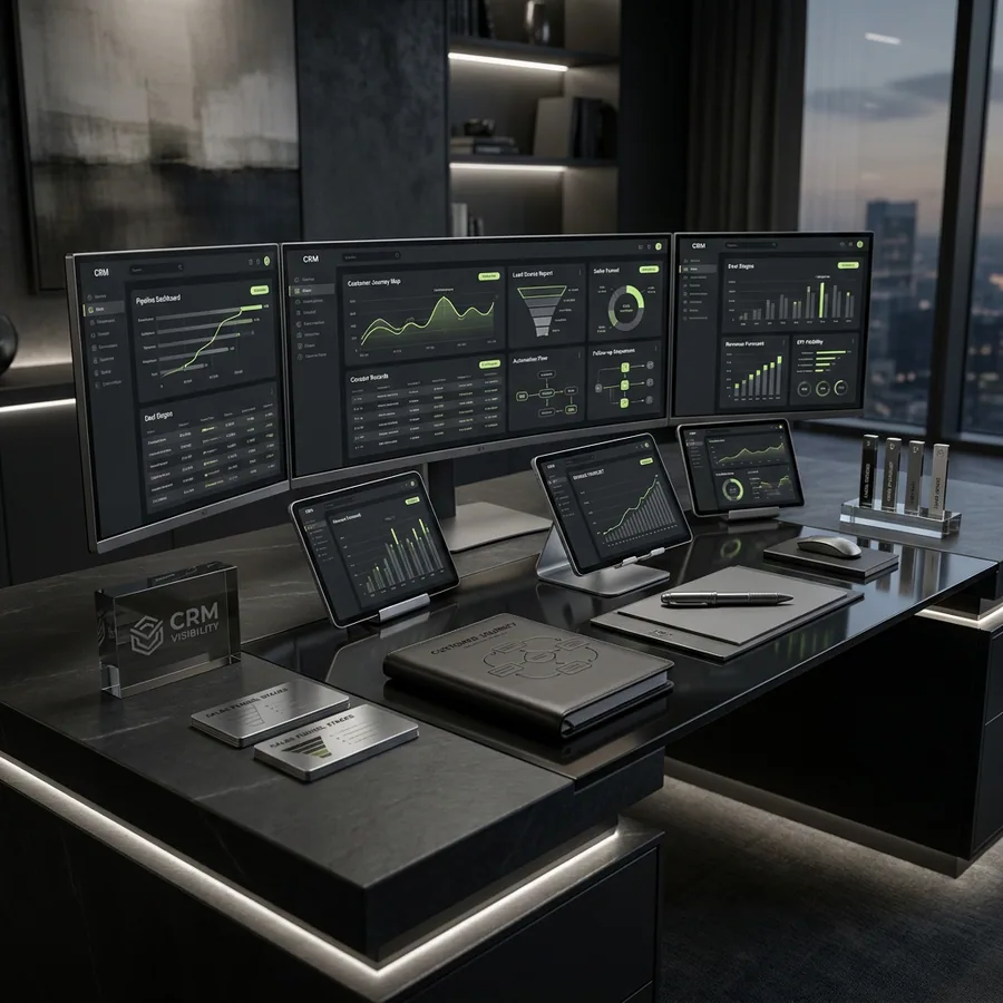 CRM Visibility system visual