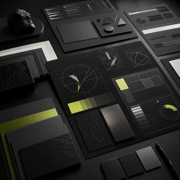 Ascend Vanta brand identity and visual authority system for premium business growth