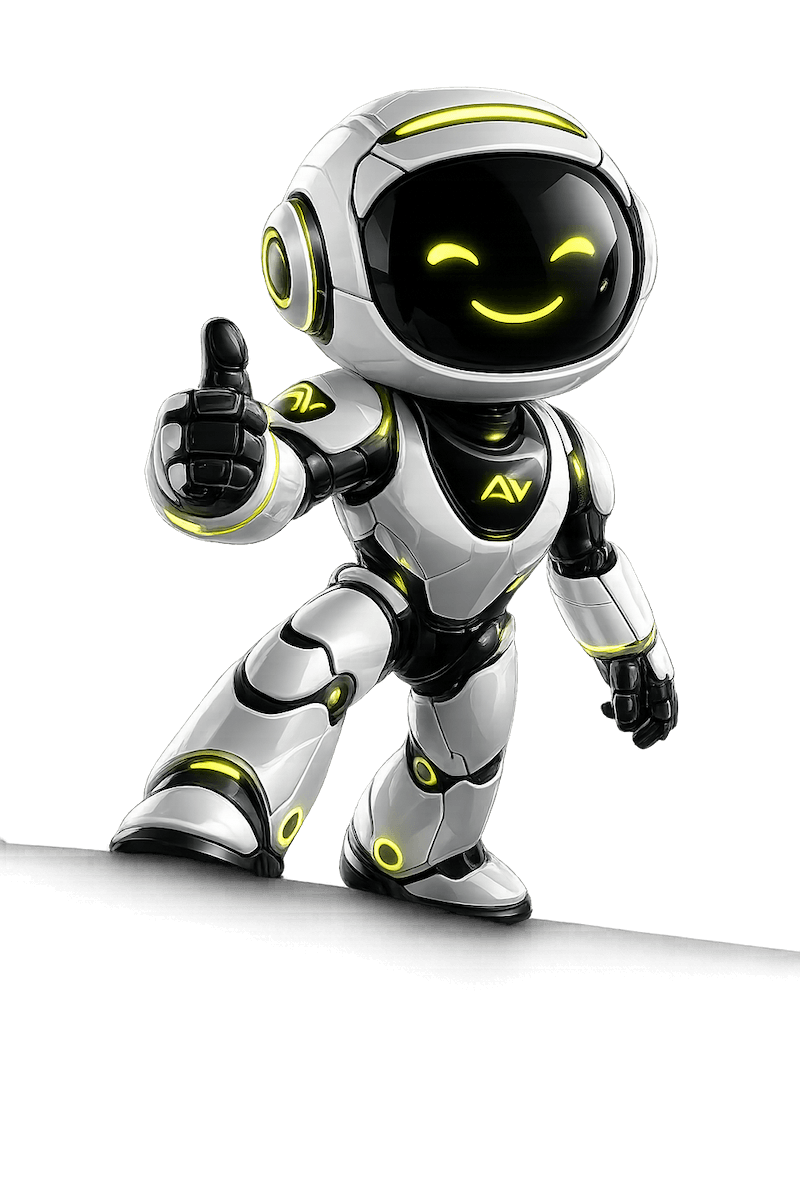 Vanta AI assistant giving a thumbs up